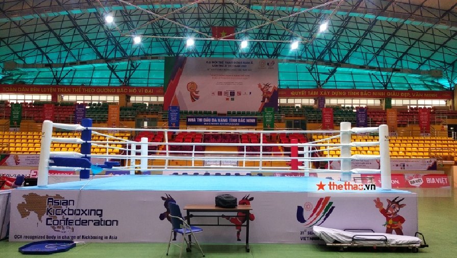 Có gì bên trong Nhà thi đấu Bắc Ninh, nơi tổ chức Boxing và Kickboxing tại SEA Games 31?