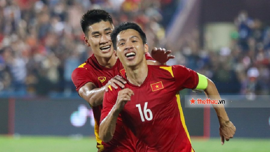 Hùng Dũng đập nhả với Tiến Linh, nhân đôi cách biệt cho U23 Việt Nam