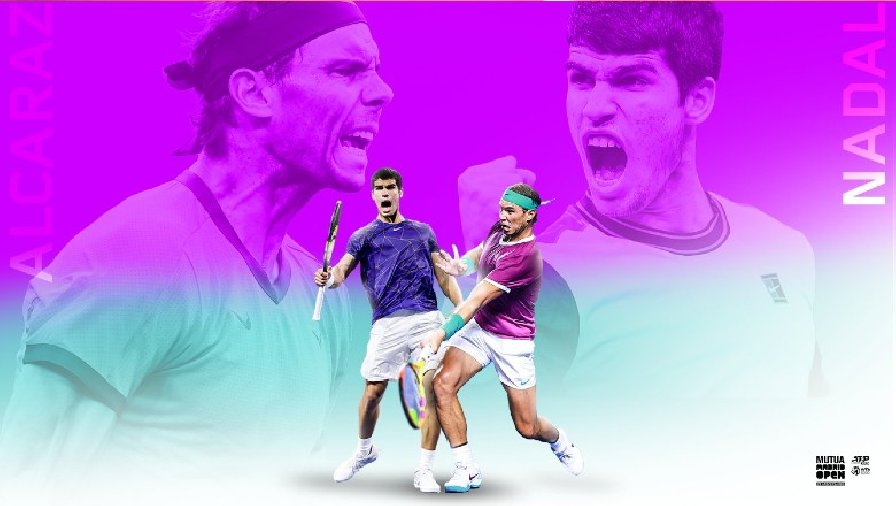 Nhận định tennis Nadal vs Alcaraz - Tứ kết Madrid Open, 21h00 ngày 6/5