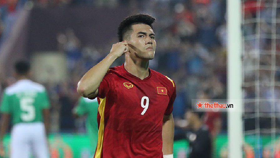 Tiến Linh ghi bàn thắng đầu tiên cho U23 Việt Nam tại SEA Games 31