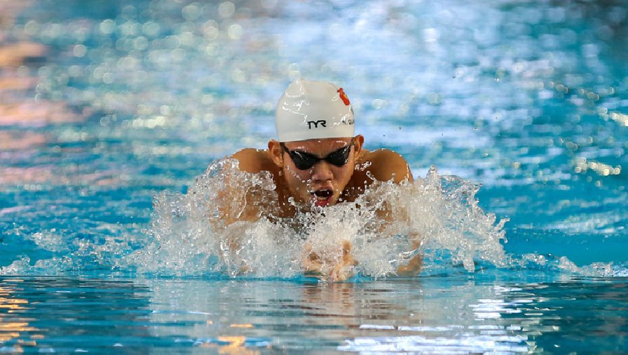 Thuý Hiền, Quang Thuấn vào chung kết bơi lội SEA Games 32
