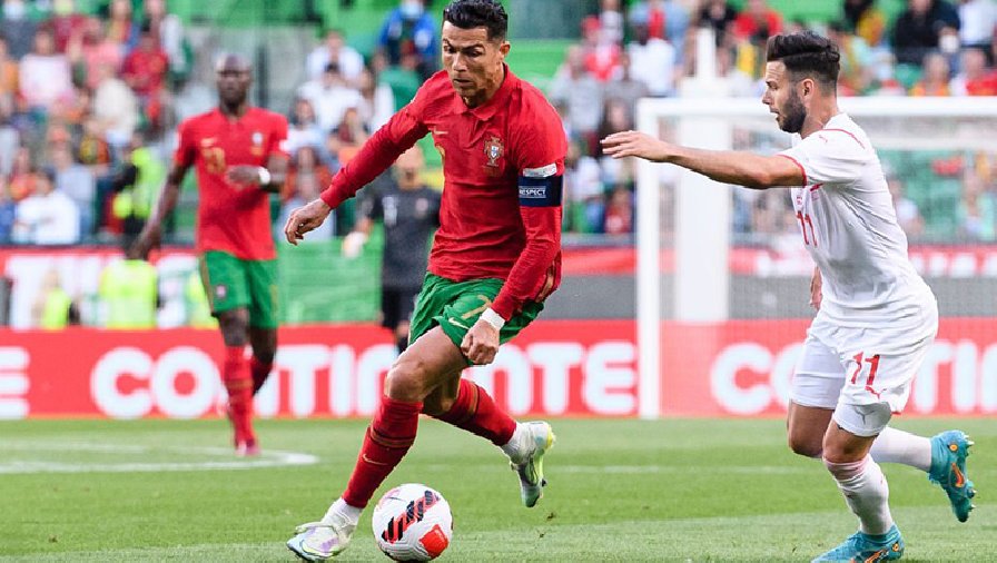 Kết quả Bồ Đào Nha vs Thụy Sĩ: Ronaldo lập cú đúp trong chiến thắng ‘4 sao’