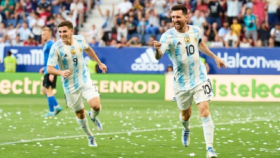 Messi ghi 5 bàn ở trận Argentina vs Estonia, tạo cột mốc lịch sử