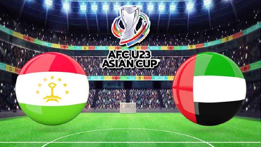 Nhận định, dự đoán U23 Tajikistan vs U23 UAE, 22h00 ngày 6/6: Níu giữ hy vọng