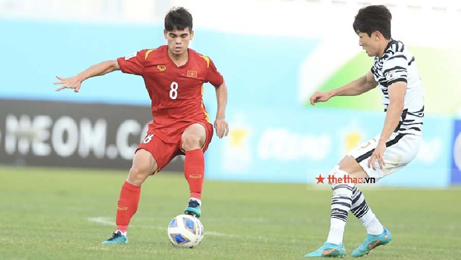 Vượt Tiến Long, Khuất Văn Khang xuất sắc nhất trận U23 Việt Nam hòa U23 Hàn Quốc