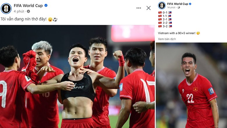 Trang chủ FIFA phấn khích với chiến thắng của ĐT Việt Nam 