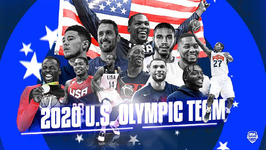 Đội tuyển bóng rổ Mỹ tại Olympic Tokyo 2020: Ai sẽ xuất phát?