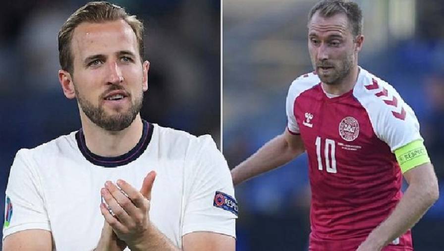 ĐT Anh dành tặng bất ngờ nho nhỏ cho Eriksen ở bán kết EURO 2021