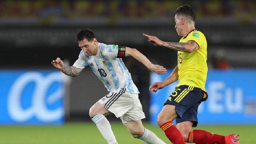 Xem trận Argentina vs Colombia trực tiếp trên kênh nào, ở đâu?