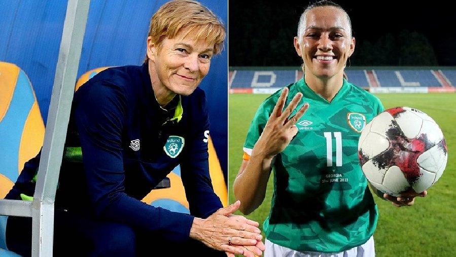 HLV tuyển nữ Ireland 'mượn' Mourinho và Pep để đáp trả chỉ trích trước thềm World Cup nữ 2023