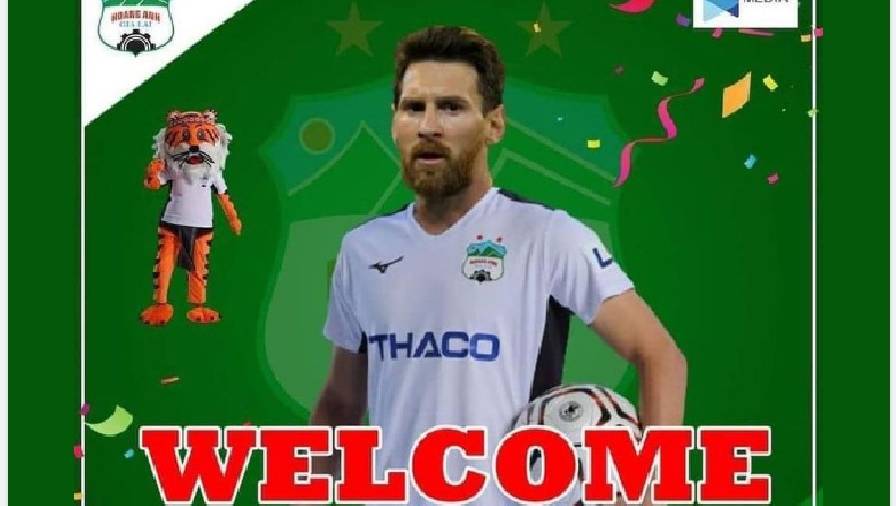 HAGL ‘mời chào’ Messi về thi đấu ở V.League