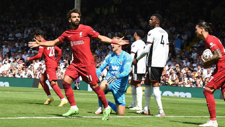 Salah nối dài cái duyên đặc biệt, Nunez lập kỳ tích ở trận Liverpool hòa Fulham