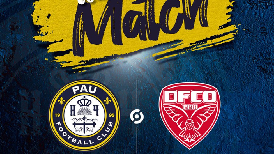 Xem trận đấu Pau FC vs Dijon trực tiếp trên kênh nào, ở đâu?