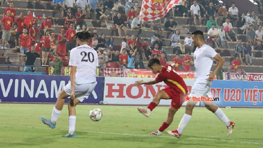 U20 Việt Nam thắng Palestine ở trận tái đấu
