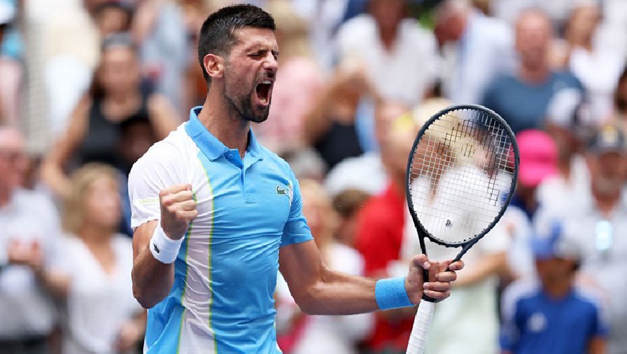Djokovic dễ dàng vượt qua tay vợt chủ nhà, vào bán kết US Open 2023