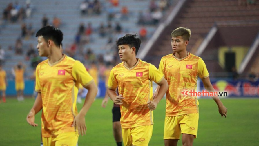 Đội hình xuất phát U23 Việt Nam vs U23 Guam: Tấn công tổng lực