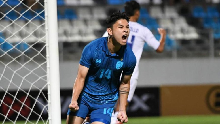 Kết quả bóng đá U23 Thái Lan vs U23 Philippines: Voi chiến phô diễn sức mạnh