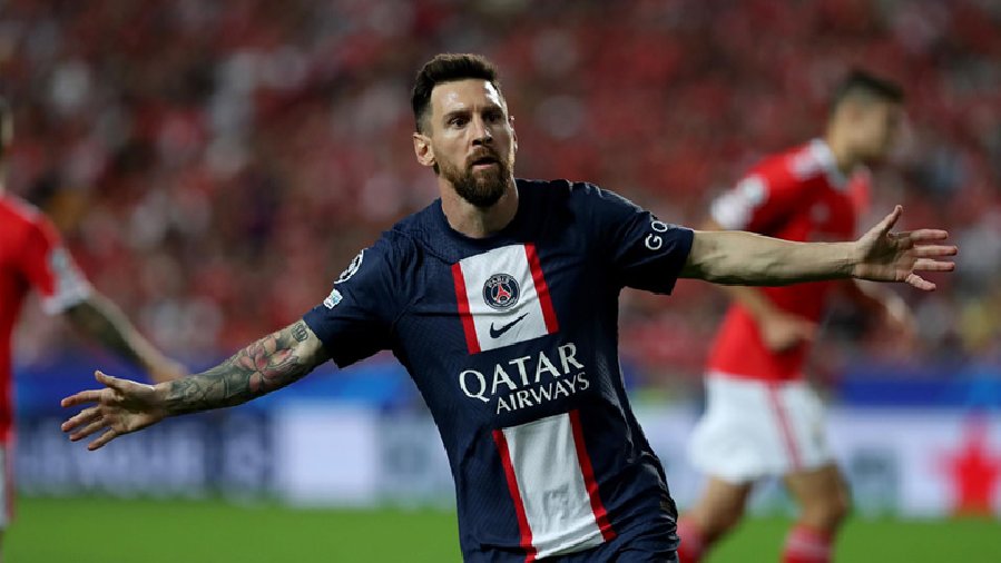 Kết quả Benfica vs PSG: Siêu phẩm Messi, tội đồ Danilo Pereira