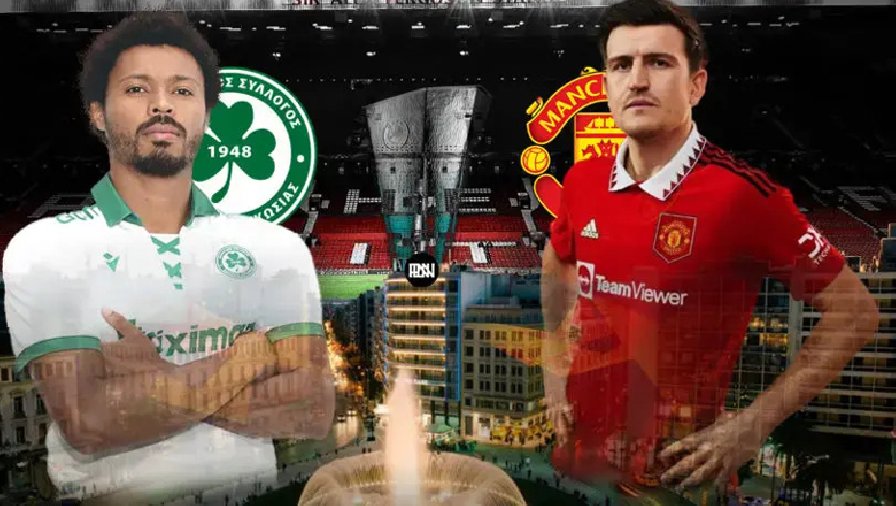 Xem trận Omonia Nicosia vs MU trực tiếp trên kênh nào, ở đâu?