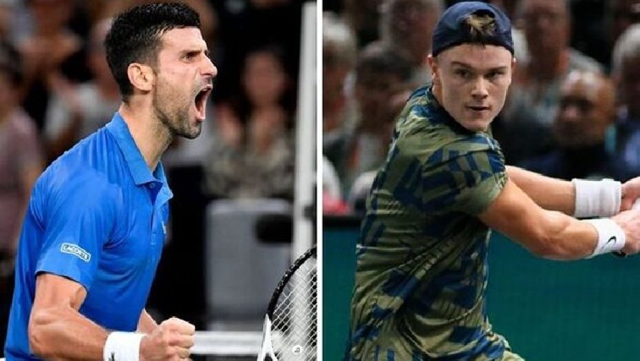 Kết quả bán kết Paris Masters 2022: Rune gây bất ngờ, Djokovic hạ Tsitsipas