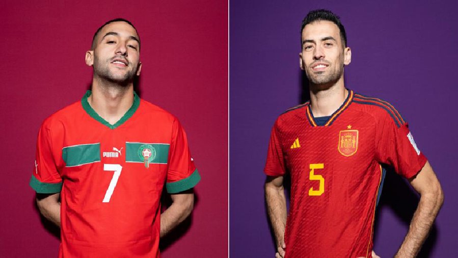 Link xem trực tiếp bóng đá Maroc vs Tây Ban Nha, 22h00 ngày 6/12
