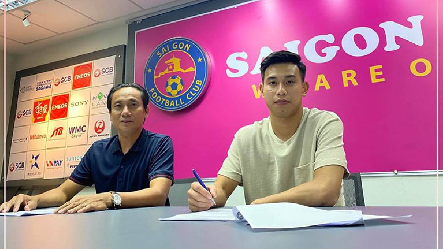 Sài Gòn FC chính thức ký hợp đồng với Nguyễn Việt Phong
