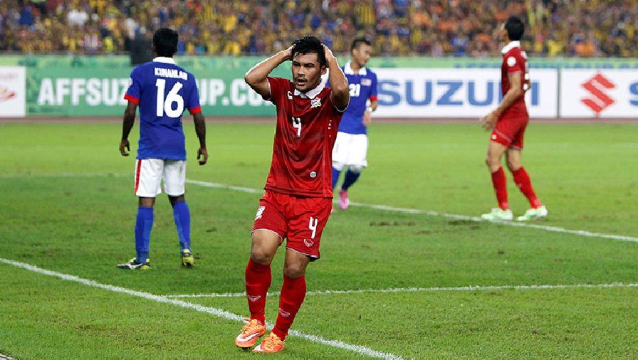 Thái Lan 'dính lời nguyền' không thắng Malaysia tại Bukit Jalil