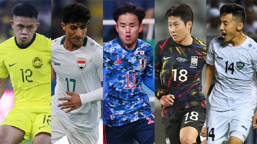 AFC công bố danh sách 5 tài năng trẻ triển vọng nhất Asian Cup 2023: Bất ngờ ngôi sao Malaysia