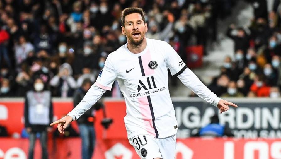Messi nổ súng, PSG đại thắng ‘5 sao’ trước ĐKVĐ Ligue 1