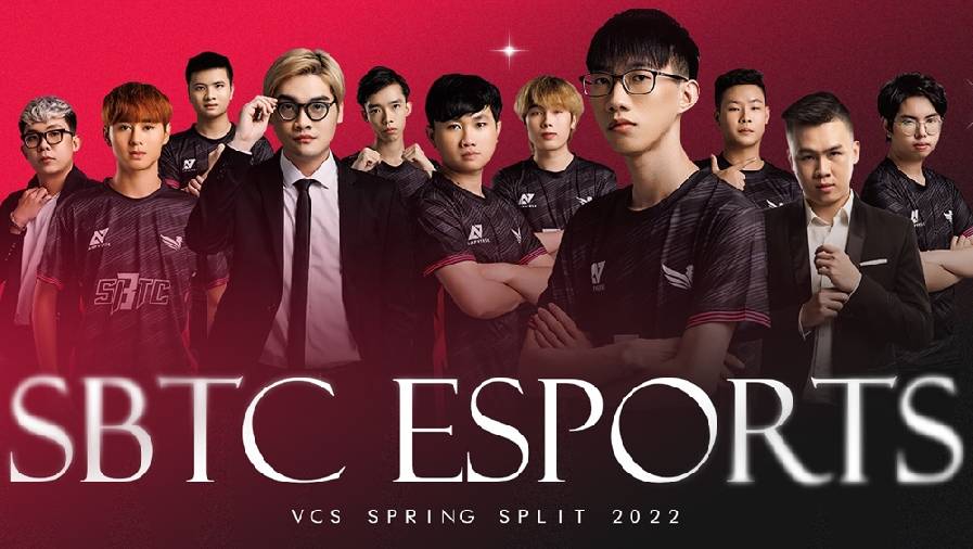 SBTC Esports công bố đội hình dự VCS mùa Xuân 2022