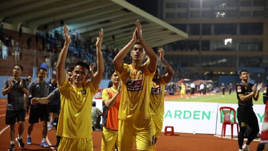 Kết quả bóng đá Đông Á Thanh Hóa vs SLNA: Chia điểm đáng tiếc