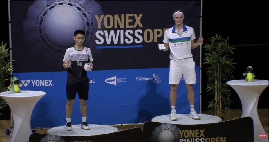 Swiss Open 2021: Viktor Axelsen vô địch giải đấu chính thức đầu tiên của năm