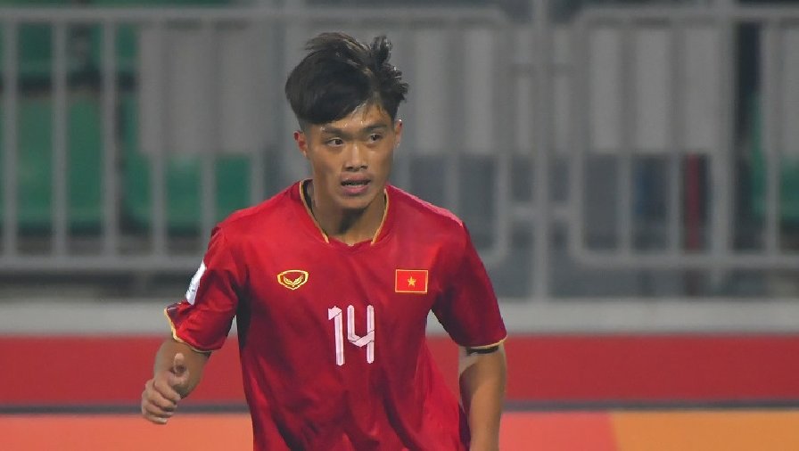 Quốc Việt bất ngờ vắng mặt trong đội hình chính của U20 Việt Nam vs U20 Iran