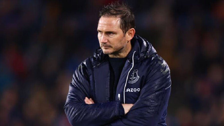 Everton thua trận 'chung kết ngược', Lampard có thể bị sa thải sớm