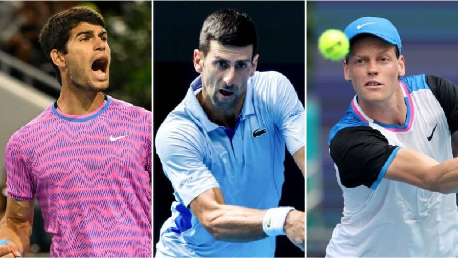 Bốc thăm phân nhánh Monte Carlo Masters 2024: Djokovic gặp Alcaraz ở bán kết?