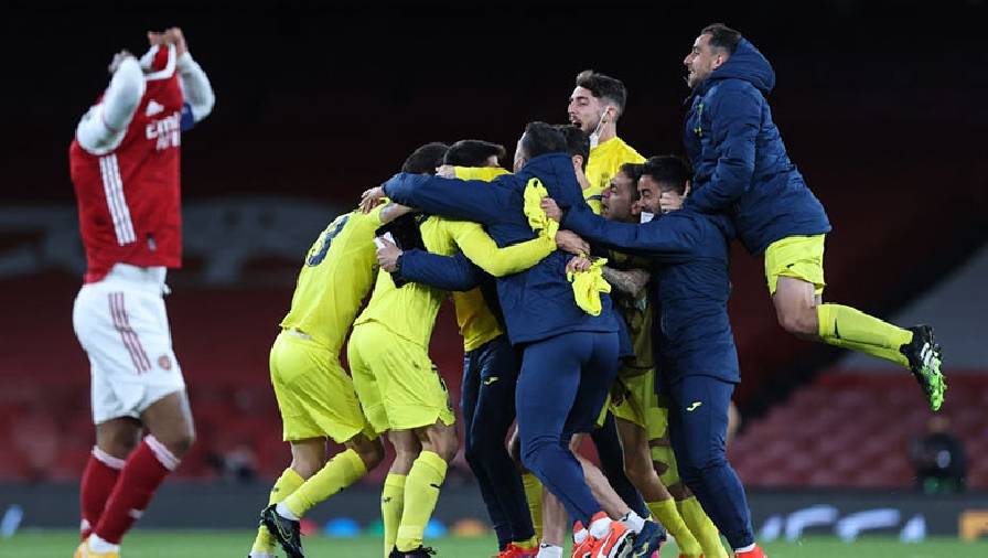 Arsenal bất lực nhìn Villarreal lọt vào chung kết Europa League