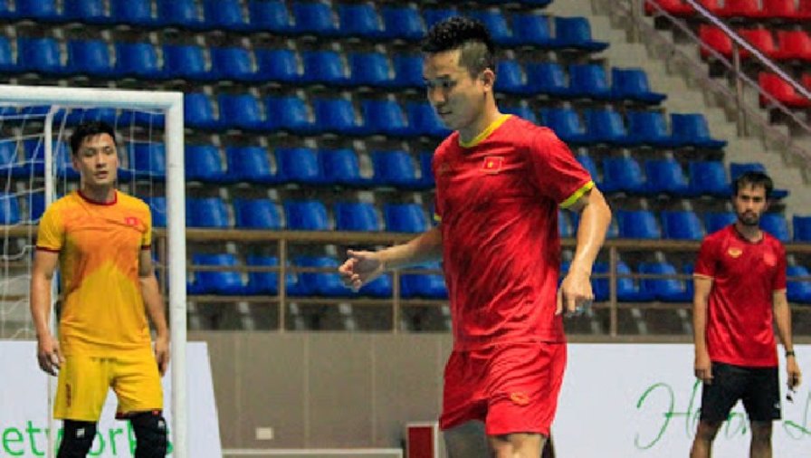 ĐT futsal nam Việt Nam có buổi tập đầu tiên trước thềm SEA Games 31