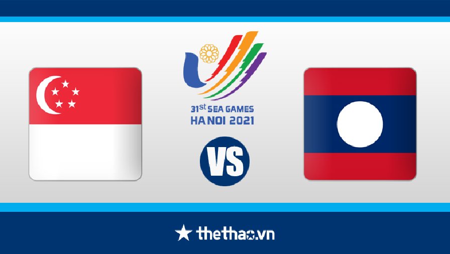 Tỷ lệ kèo nhà cái U23 Singapore vs U23 Lào, 16h00 ngày 7/5