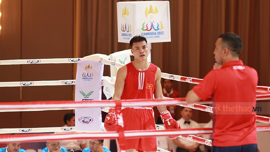 Bác sĩ môn Boxing SEA Games 32 yêu cầu dừng trận đấu của Nguyễn Văn Đương, không phải trọng tài