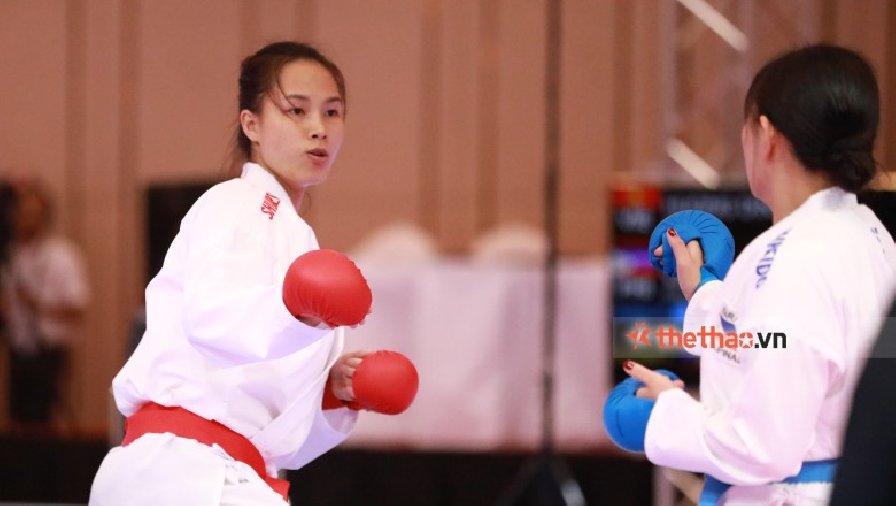 Karate Việt Nam mang về 2 tấm HCV liên tiếp tại SEA Games 32
