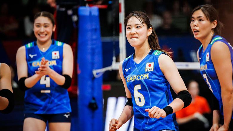 Bóng chuyền nữ Nhật Bản khiến châu Á hãnh diện ở Volleyball Nations League 2025