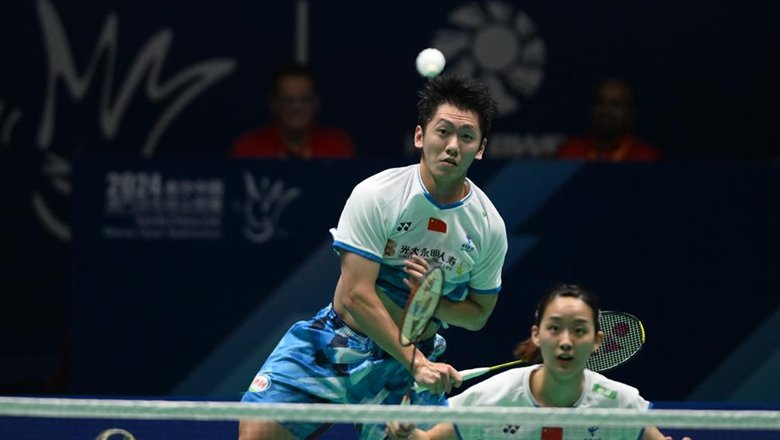 Cheng Xing và Zhang Chi thua ngược, bị loại ở bán kết giải cầu lông Indonesia Mở rộng 2025