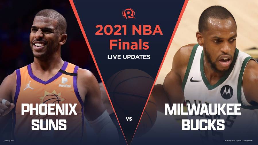 Kết quả NBA Finals 2021: Suns vs Bucks Game 1 (8h00, ngày 7/7)