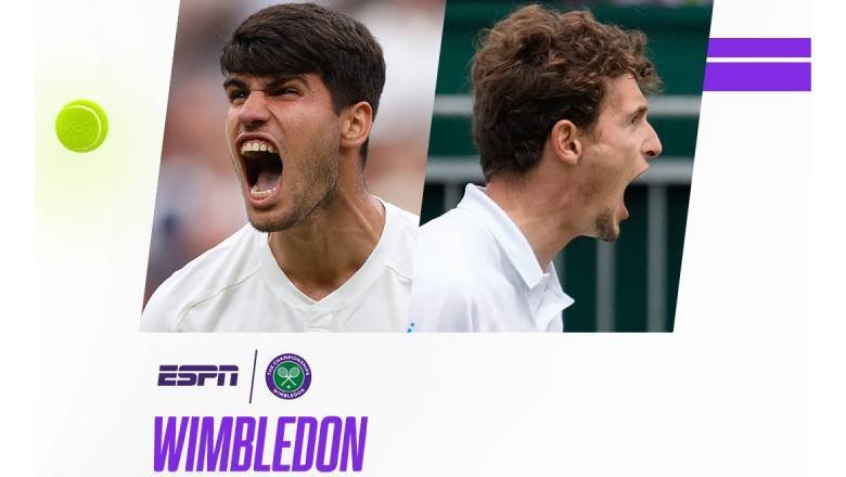 Link trực tiếp tennis Alcaraz vs Humbert, Vòng 4 Wimbledon - 19h30 ngày 5/7