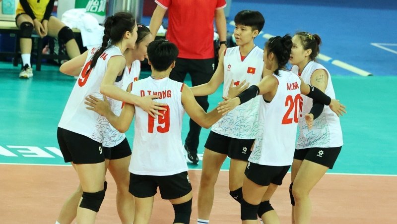 Tuyển bóng chuyền nữ U20 Việt Nam 'đè bẹp' Ấn Độ, thẳng tiến trận tranh vé dự giải thế giới