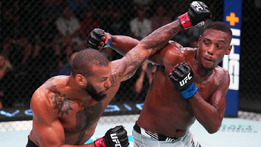 Kết quả UFC on ESPN: Jamahal Hill hạ TKO Thiago Santos ở hiệp 4
