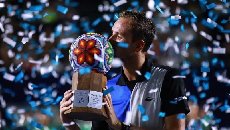 Medvedev vô địch Los Cabos Open 2022 mà không thua set nào