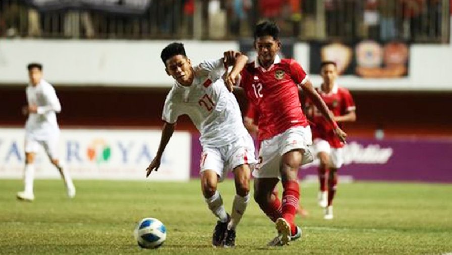 U16 Indonesia được thưởng 156 triệu đồng sau trận thắng Việt Nam