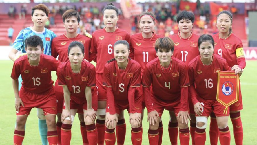 ĐT nữ Việt Nam tụt 4 bậc trên bảng xếp hạng FIFA sau World Cup nữ 2023