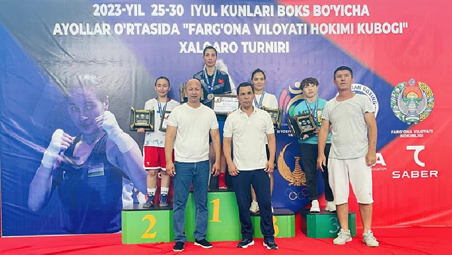 Hà Thị Linh giành HCV giải Boxing Uzbekistan Mở rộng